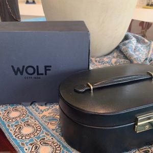 Wolf Travel Jewelry Box